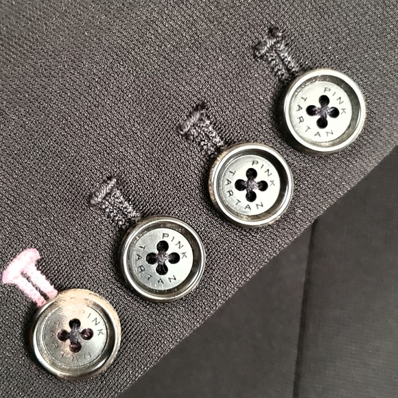 Pink Tartan Jacket Size 2 - Picture 4 of 5